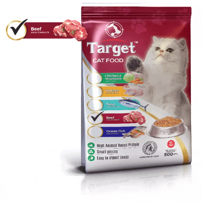 Buy Target Cat FoodBeef500gms in Pakistan Buy Online at Best Prices