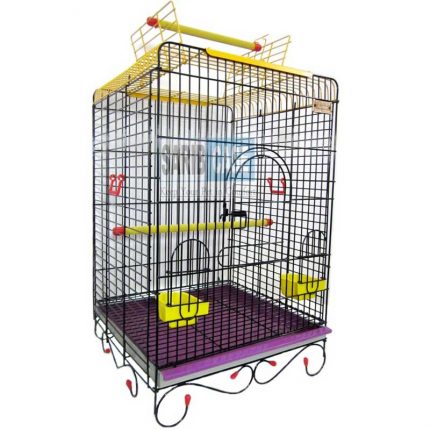folding cage for grey parrot